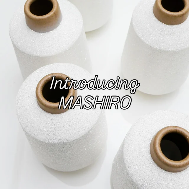 新商品。
「白を汚さないラメ」
MASHIROシリーズ。

ハゴロモの光沢感はそのままに、
白をくすませない、新しい銀へ。
MASHIRO HAGOROMO、登場。

“Metallic yarn that does not stain white.”
The MASHIRO Series.

Keeping the brilliant shine of HAGOROMO,
now with a new silver that keeps white pure.

Introducing MASHIRO HAGOROMO.

#kyototex #kyototexyarn #lamé